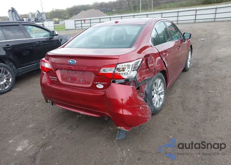 2015 Subaru Legacy 2.5I Premium из США, поврежденный, VIN 4S3BNBE69F3003702